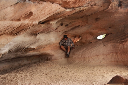 Sandstone caves at Pilliga